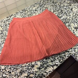 Women’s medium , pleated skirt with zipper